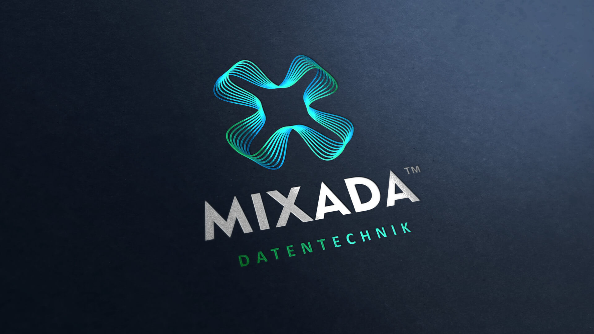 Nowoczesny projekt logo dla firmy Mixada